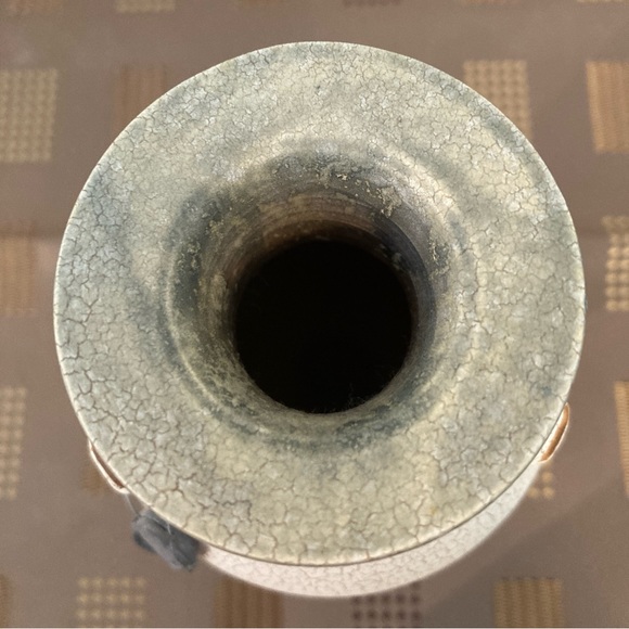 Vintage Greek Handmade & Hand Painted Ceramic Vase - Picture 6 of 8